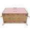 Manhattan Comfort Rockefeller Dresser, Nature and Rose Pink 103GMC6 - alternate 5